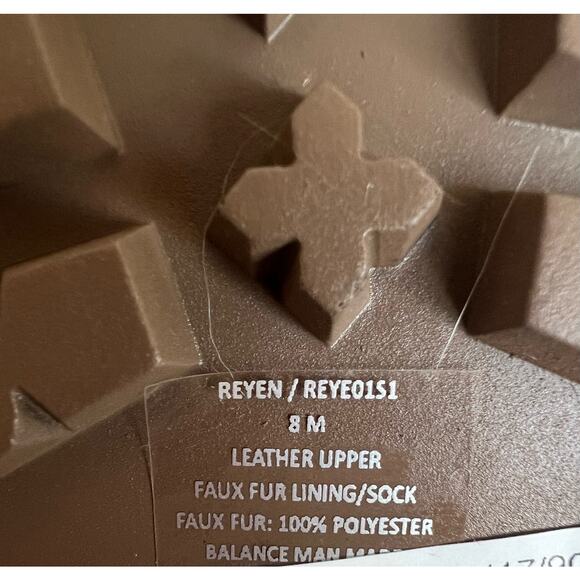 NWT Steve Madden Reyen Platform Combat Oatmeal Suede Lace Up Faux Fur Boot Sz 8 - Picture 9 of 9